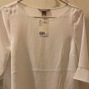 H&M Ivory blouse